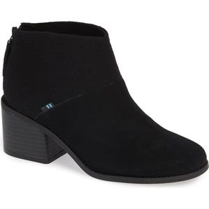 NWT Toms Lacy Ankle Booties